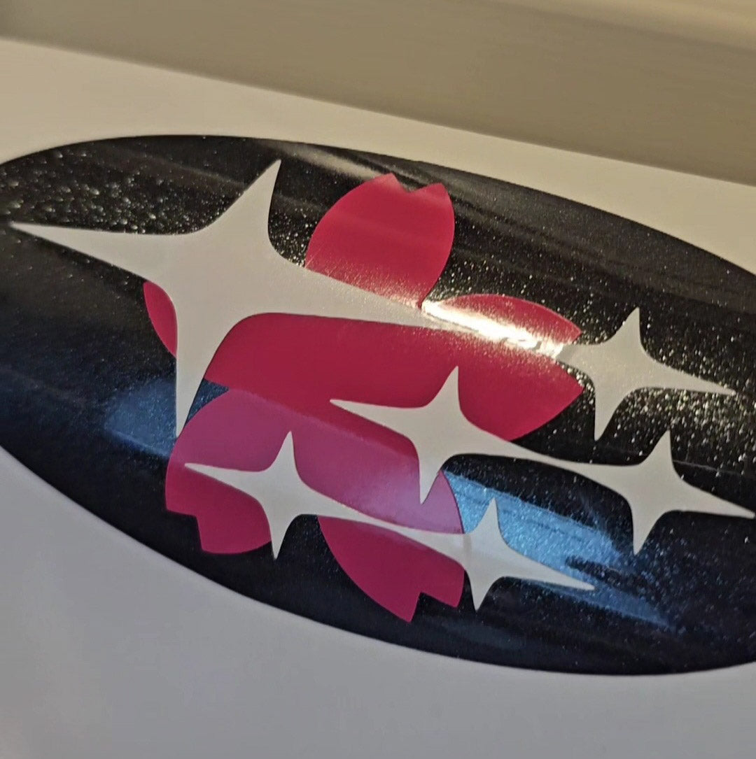 Cherry Blossom Subaru Overlay 2015-2021 WRX/STI