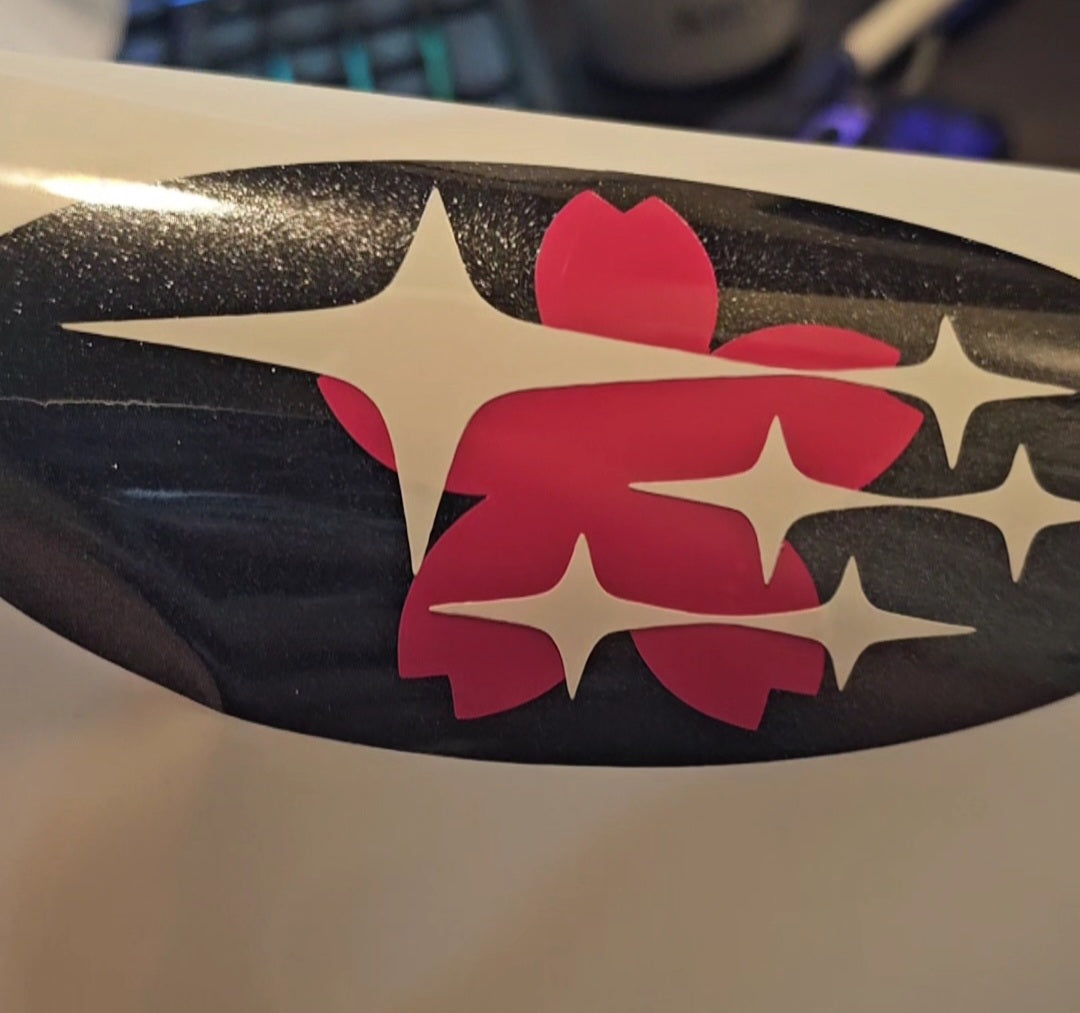 Cherry Blossom Subaru Overlay 2015-2021 WRX/STI