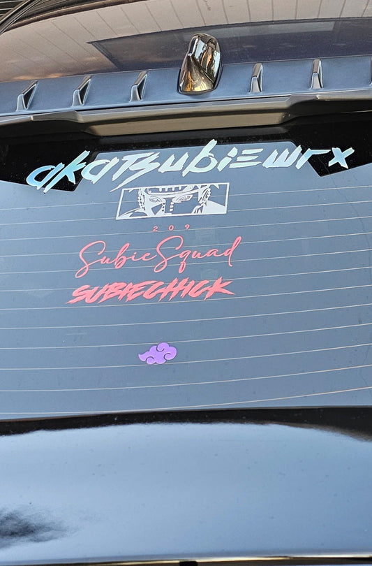 Custom Mini Decal Designs